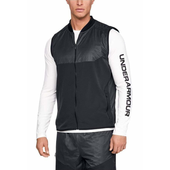 Under Armour UA Unstoppable Gore Tex Windstopper Vest Fitted Full Zip Mens Large - Picture 1 of 10